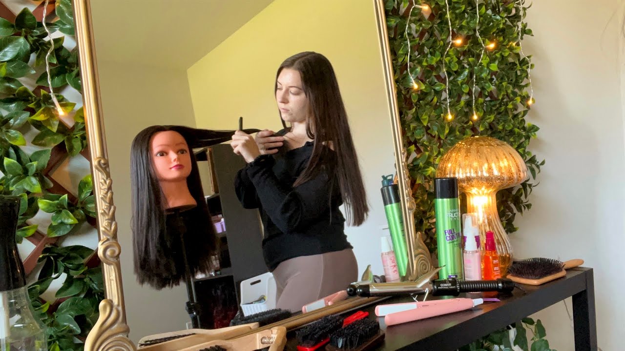 ASMR POV Hair Style and Accessories Shoppe (realistic sounds)