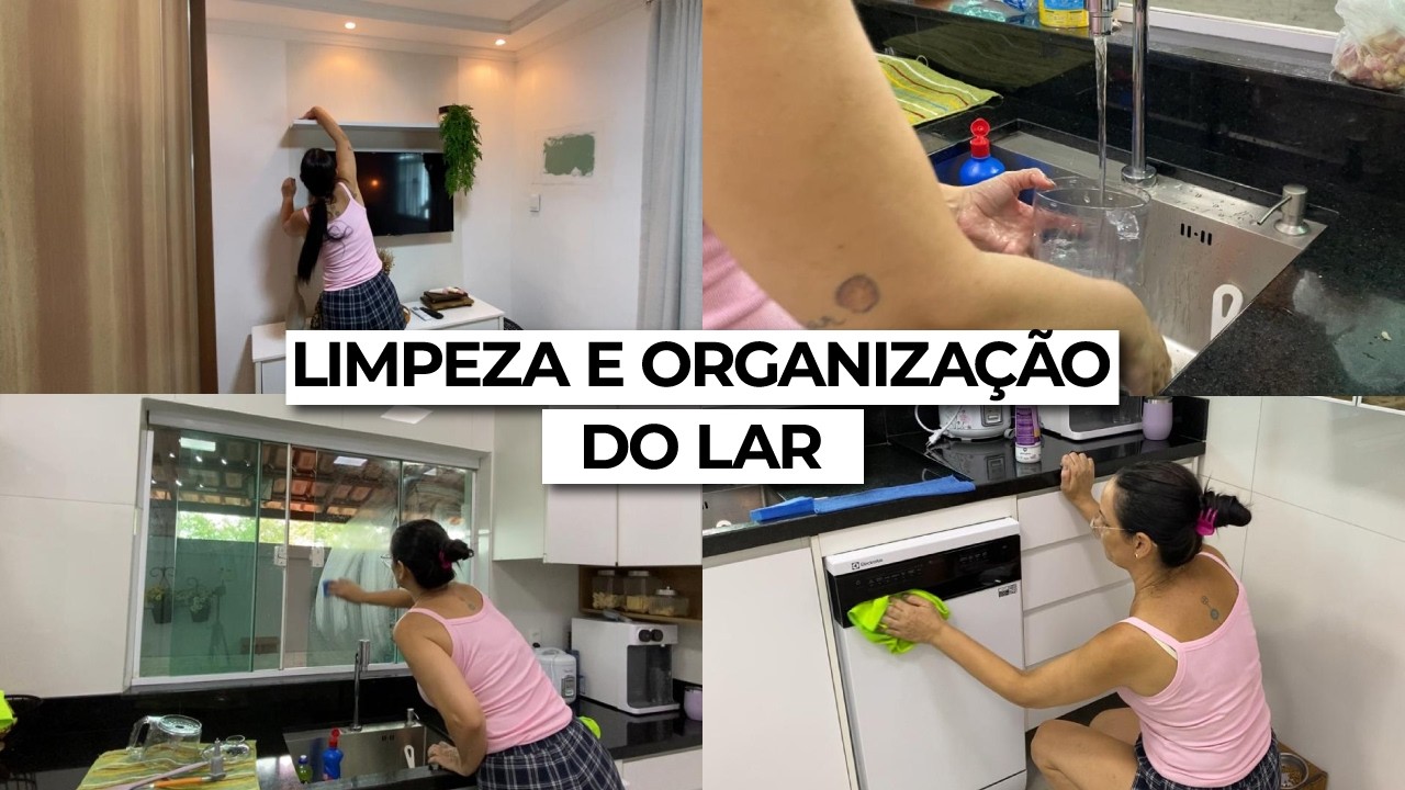 LIMPEZA E ORGANIZAÇÃO DO LAR | DEIXEI TUDO LIMPO