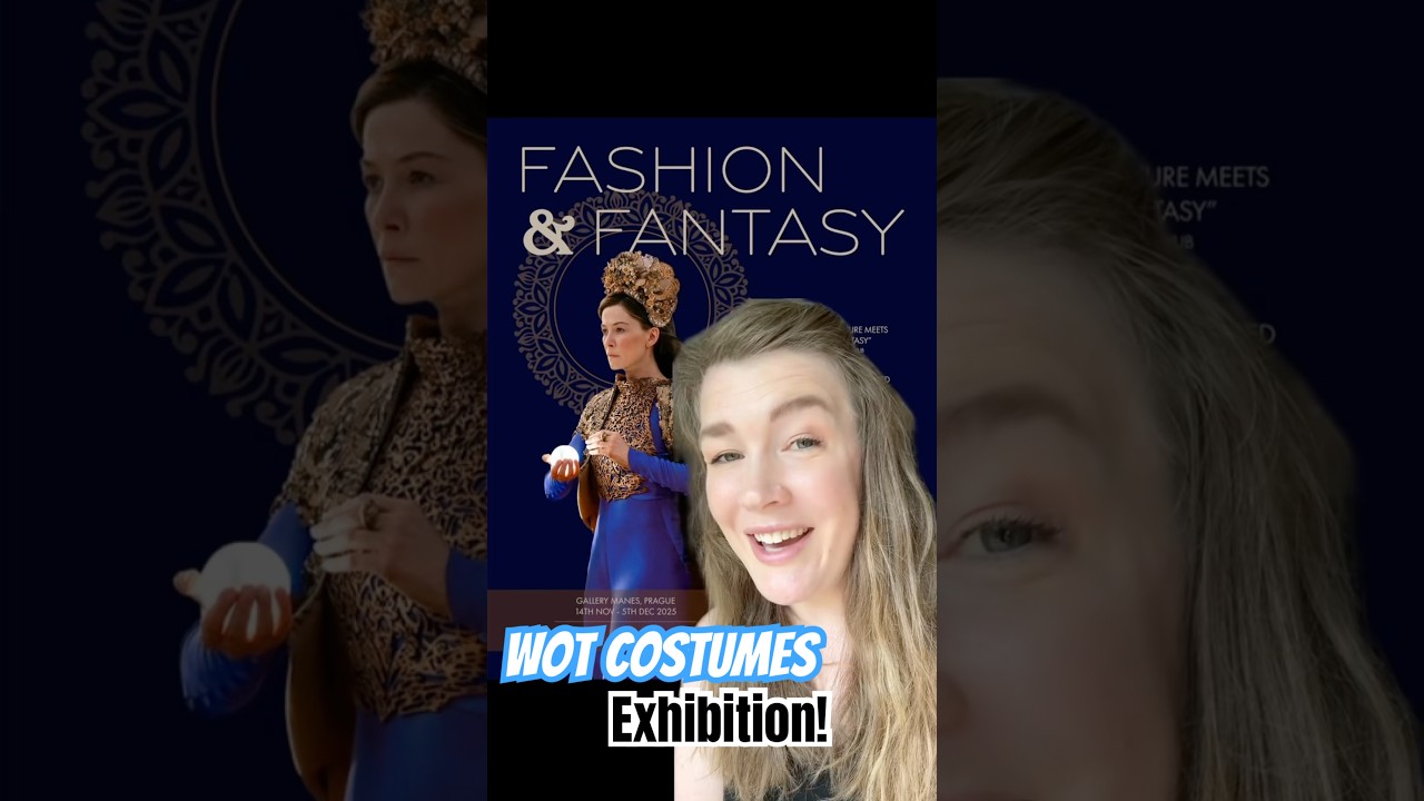 Wheel of Time Costumes on Display! Don&rsquo;t Miss Them! #thewheeloftime #savewot #costume