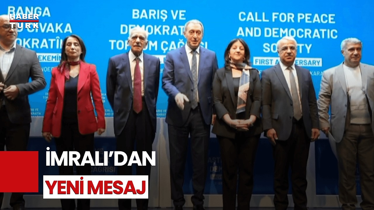 CANLI | İmralı'dan yeni mesaj