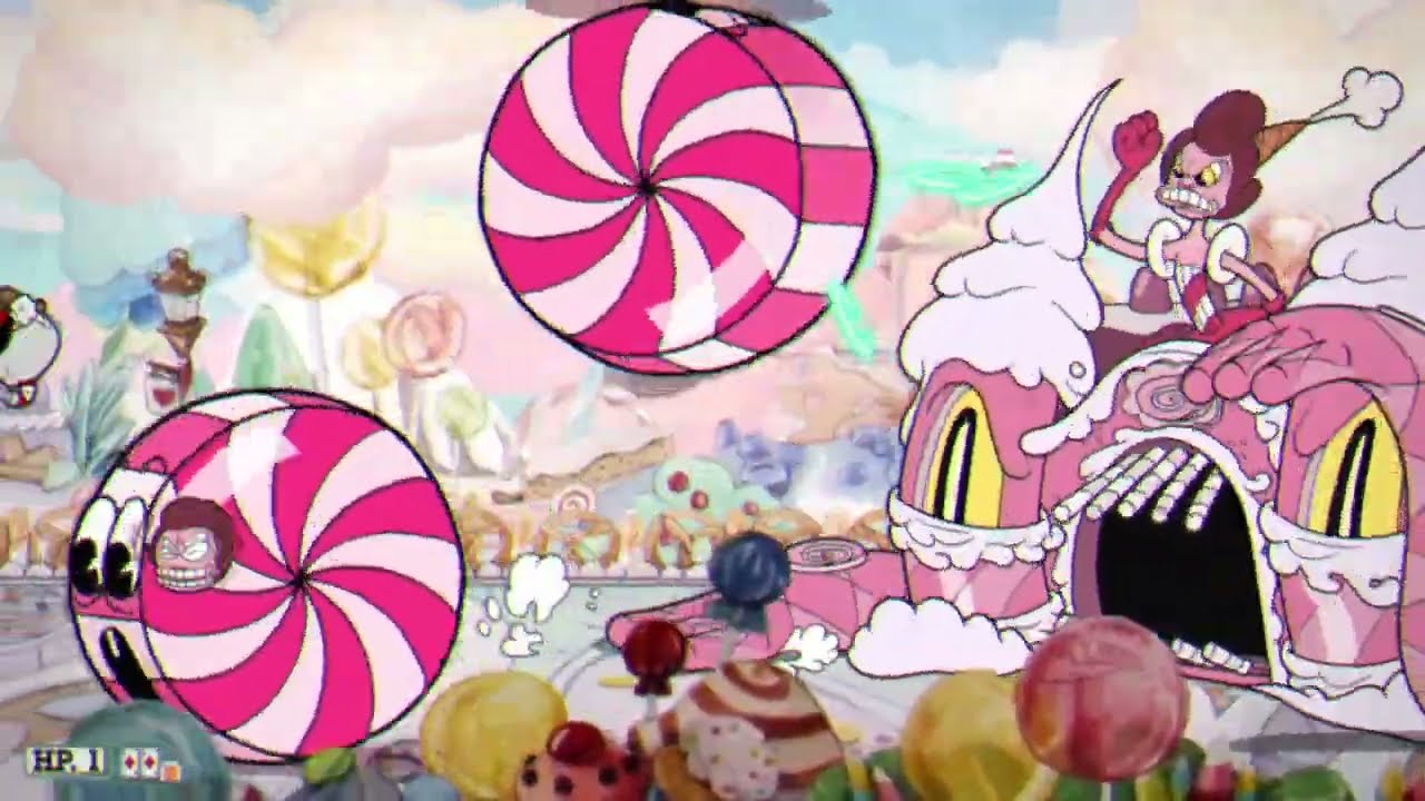 (HARDEST CUPHEAD MOD) CupaGoovno all Isle 2 Bosses