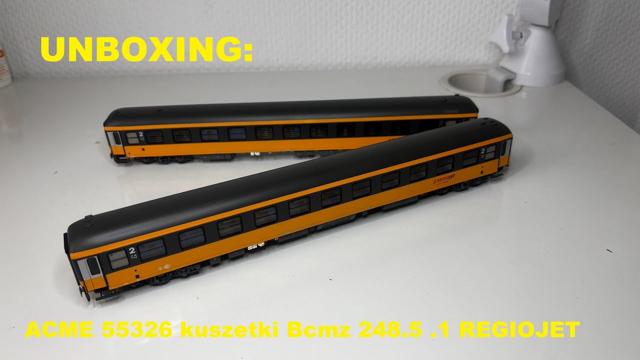 UNBOXING: ACME 55326 kuszetki Bcmz 248 5  1 REGIOJET