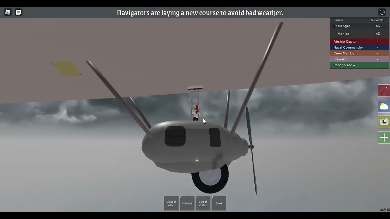 RO-52 Azurea airship tour