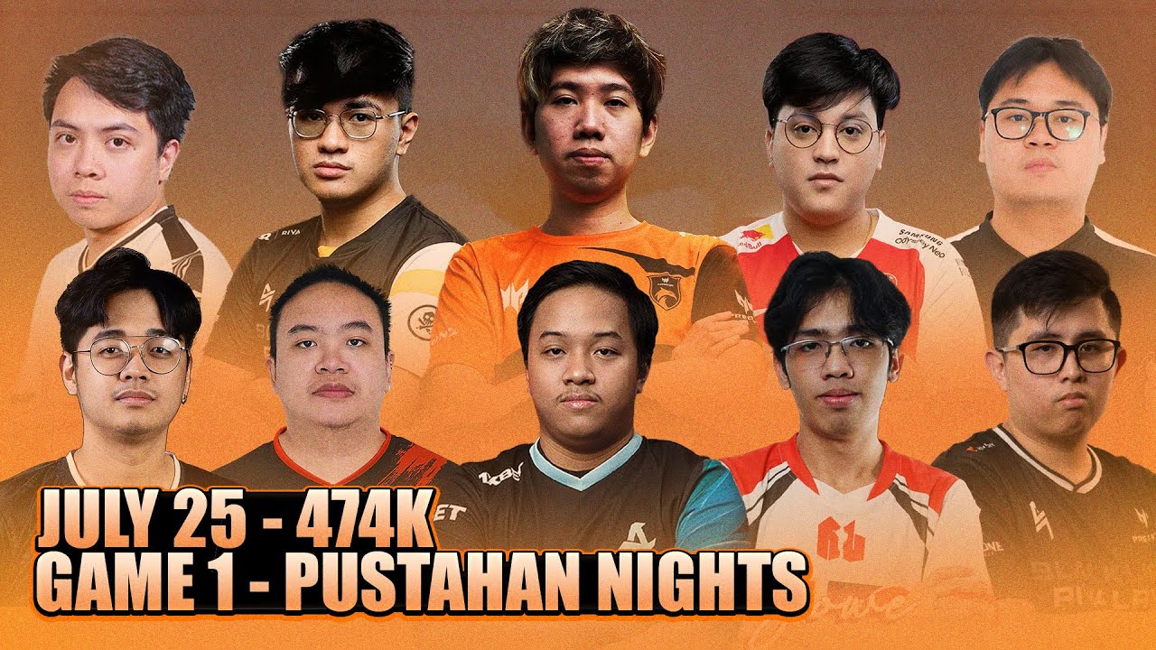 JULY 25 - 474K PUSTAHAN GAME 1 - KUKU, KARL, GABBI, FORCE, NATSUMI VS TINO, YOWE, TIMS, SKEM, PALOS
