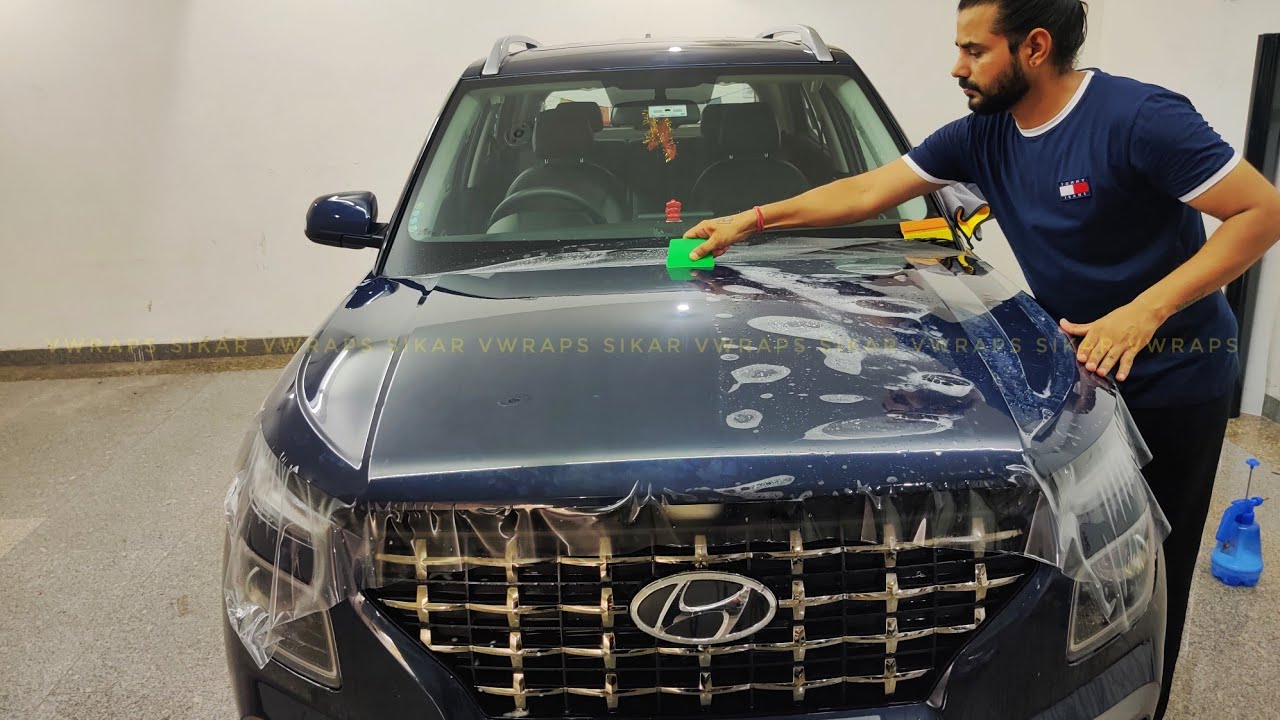 Hyundai Venue PPF Installation / Car Paint Protection Film 