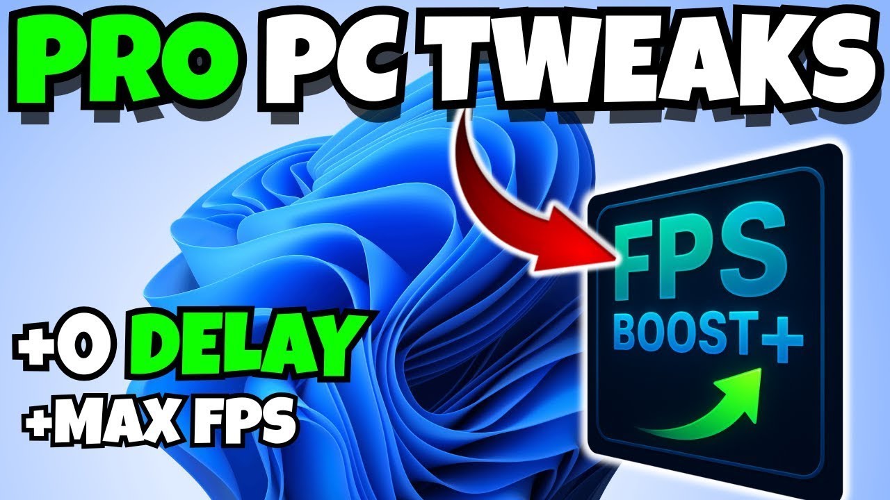 MAX FPS, ZERO STUTTER 🔥 Pro-Level PC Optimization That Works