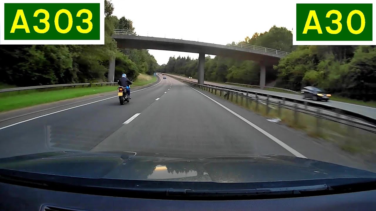Long Drive: A303 & A30 - M3 (Basingstoke) to M5 (Exeter)