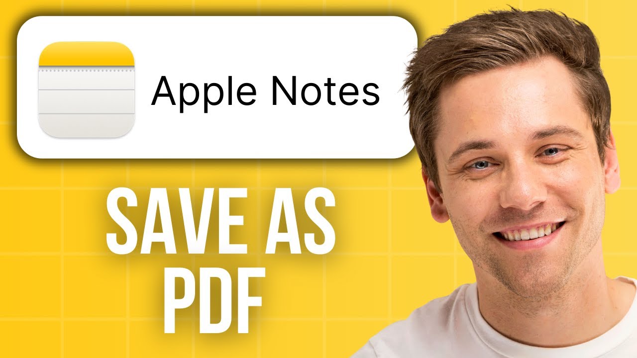 How to Save Apple Notes as PDF
