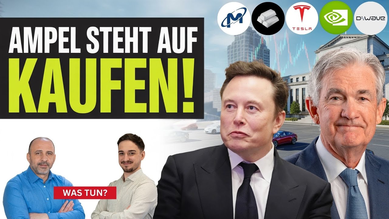 Tesla bald 550 USD? | Tesla | Silber | Nvidia | D-Wave Quantum | Micron Technology