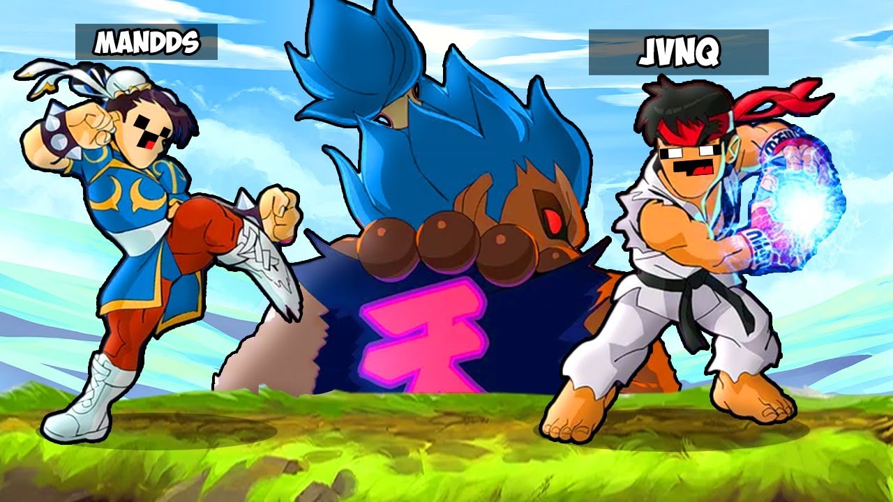 CHUN-LI RYU e AKUMA | Brawlhalla