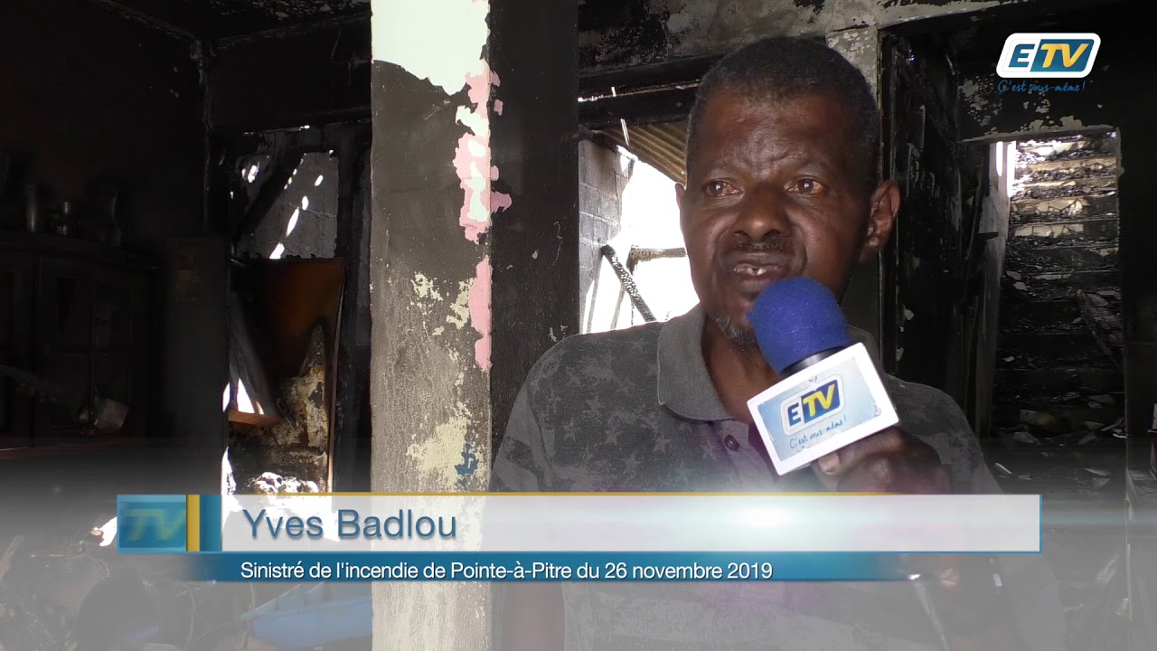 Ils ont tout perdu dans l'incendie de Pointe-à-Pitre : portrait de deux sinistrés
