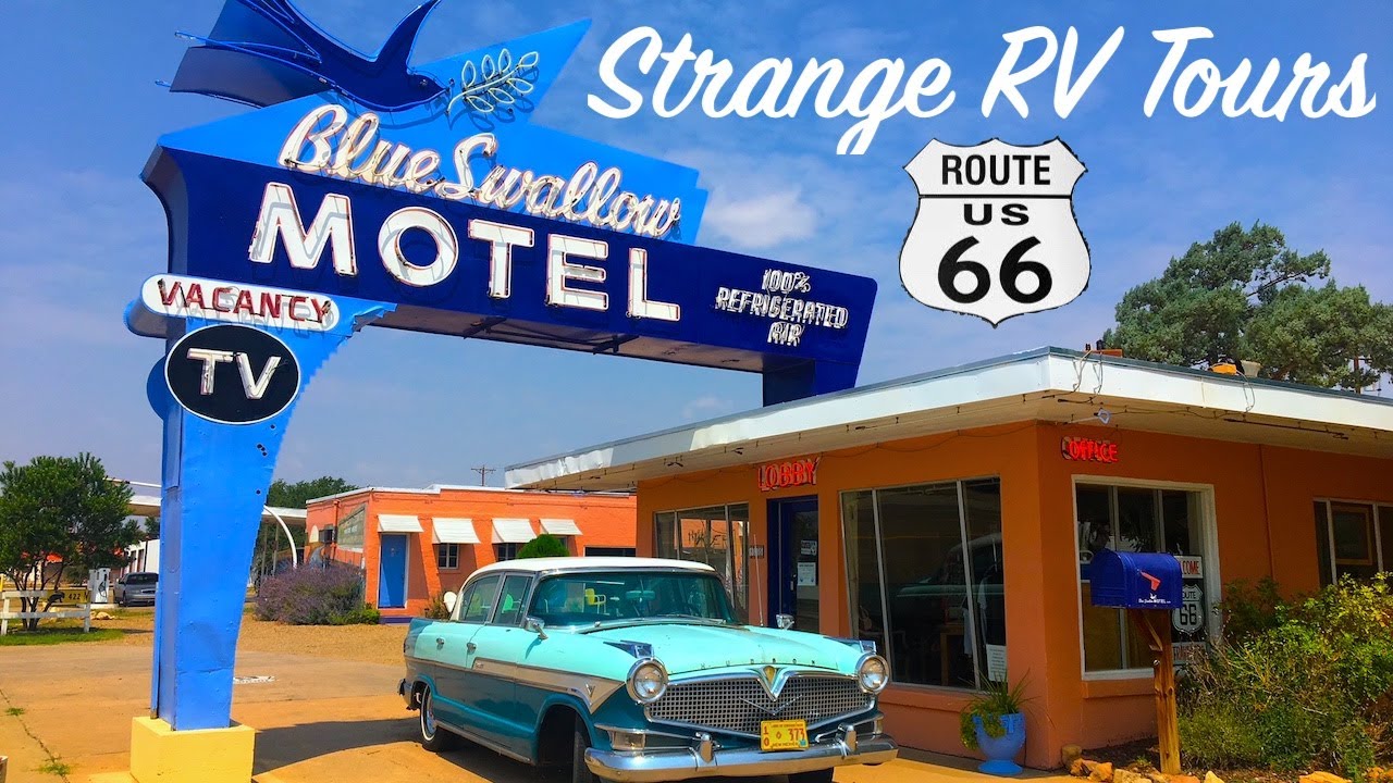 The Blue Swallow Motel on Route 66, Tucumcari (#629)