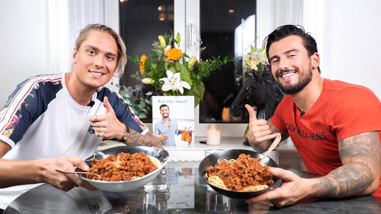 ARVID STENBÄCKEN FRÅN PH MUKBANG! | NYTTIGARE PASTA MED KÖTTFÄRSSÅS! | #EATLIKESMAIL