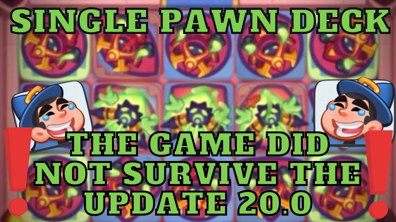 SINGLE PAWN DECK | Only max Cultist | THE game did not survive the update 20.0! Rush Royale