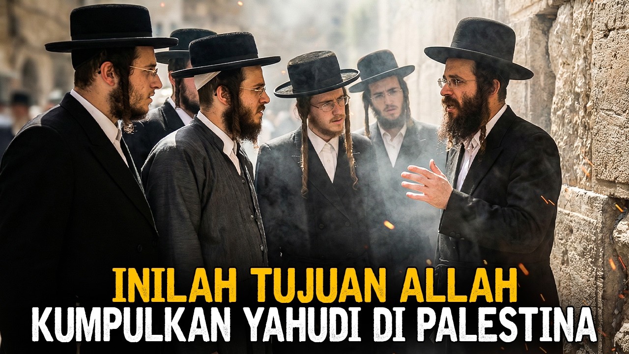 APA TUJUANNYA ⁉️ MENGAPA ALLAH MENGUMPULKAN KAUM YAHUDI DI PALESTINA?