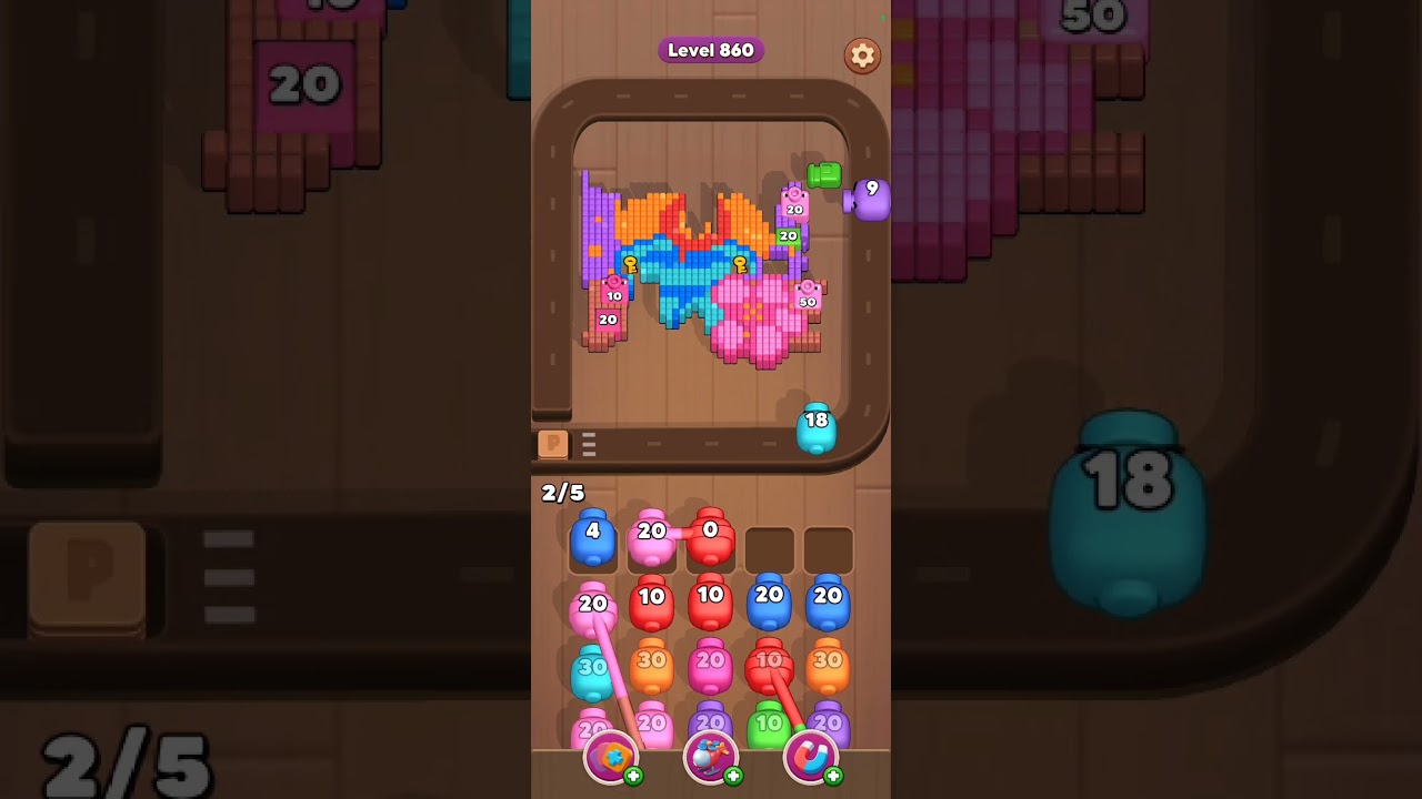 Color blaze shooter level 860