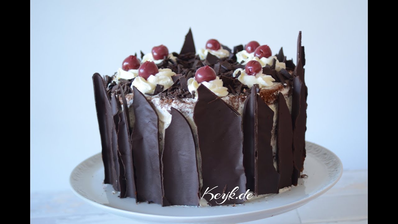 Black forest cake - recipe in english