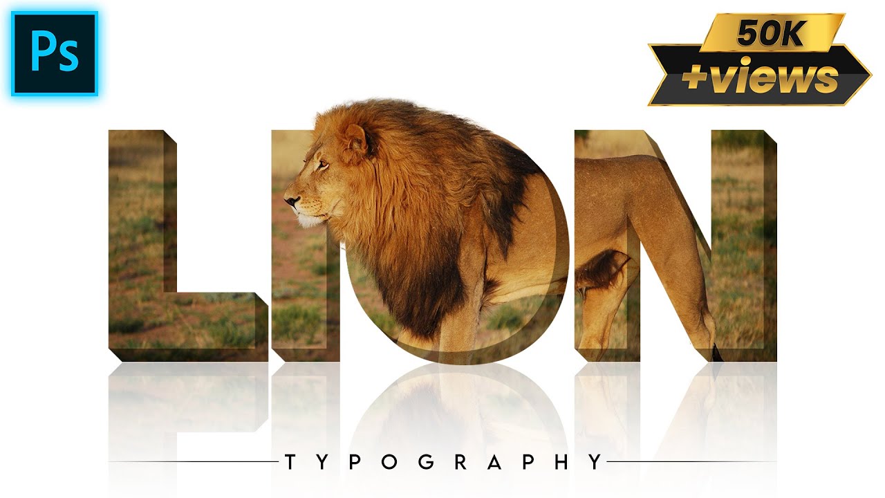 Текстовые эффекты Photoshop | 3D-типографика | Учебник по Photoshop #photoshoptutorial #photoshop