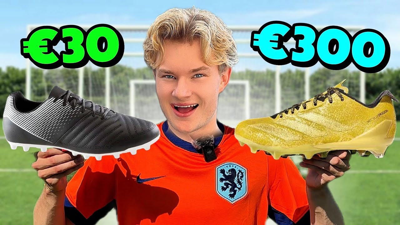 Ik Vergelijk Dure VS Goedkope voetbalschoenen, Maakt De Prijs Een Verschil?!