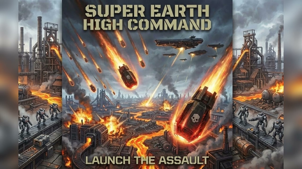 LAUNCH THE ASSAULT🫡Helldivers 2 tribute song🫡