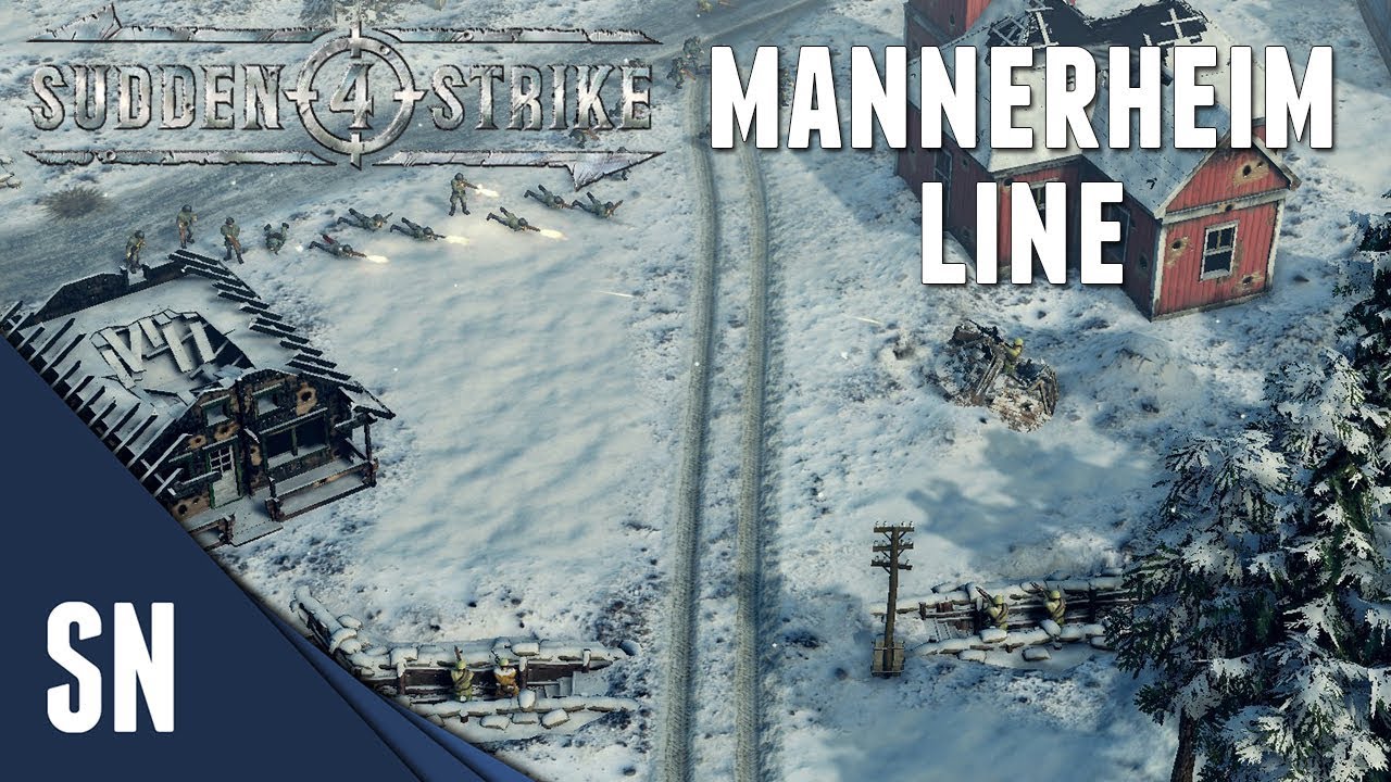 Mannerheim Line! - Sudden strike 4 - Finnish Campaign #3 [SOVIET]