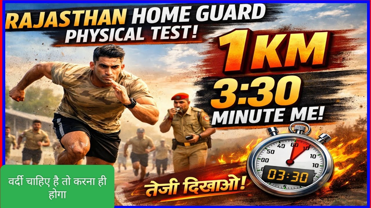 Rajasthan home gaurd ka time 1km dekho kitna aaya🙏#trending#viral#video#motivation#trend#home#shorts