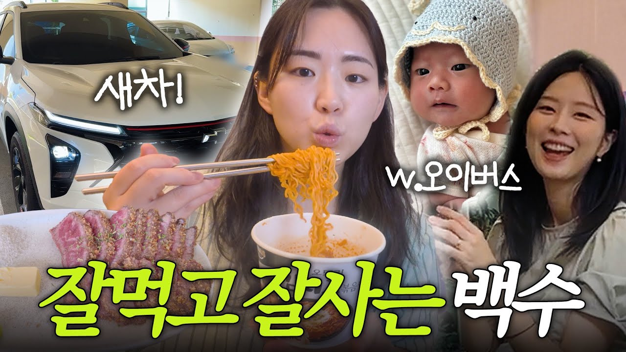 [VLOG] 저요? 돈 많은 백수가 꿈이에요💸 (w.역대급 교통사고 썰)