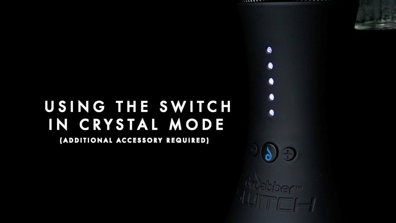 Dr. Dabber SWITCH User Guide - Using the SWITCH in Crystal Mode