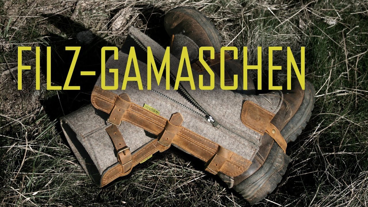 WALDKAUZ Filz-Gamaschen