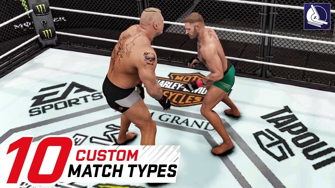 WWE 2K18 Top 10 New Custom Match Types #2 (feat. Conor Mcgregor and UFC)