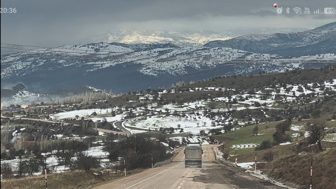 2026 - 14 BALIK 🐟 SEZONUN SON SEFERİ. TAM BİR TUR. ŞEBİNKARAHİSAR YOLU VE ŞEHİR MERKEZİ.(01/02/2026)