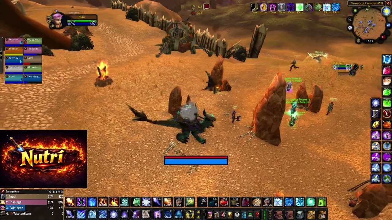 Stomping WSG premade Communal pre-patch TBC - Game #1 Gnome Frost Mage #wow #wowtbc #wowanniversary