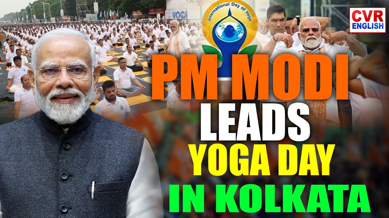 CVR Analysis On Yoga | PM Modi Participated In International Yoga Day celebrations |CVR ENGLISH