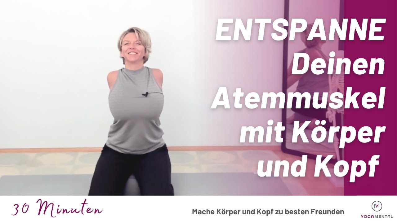 Yoga Entspanne Deinen Atemmuskel, Hilfe bei: Sodbrennen; Reflux; Rückenschmerzen