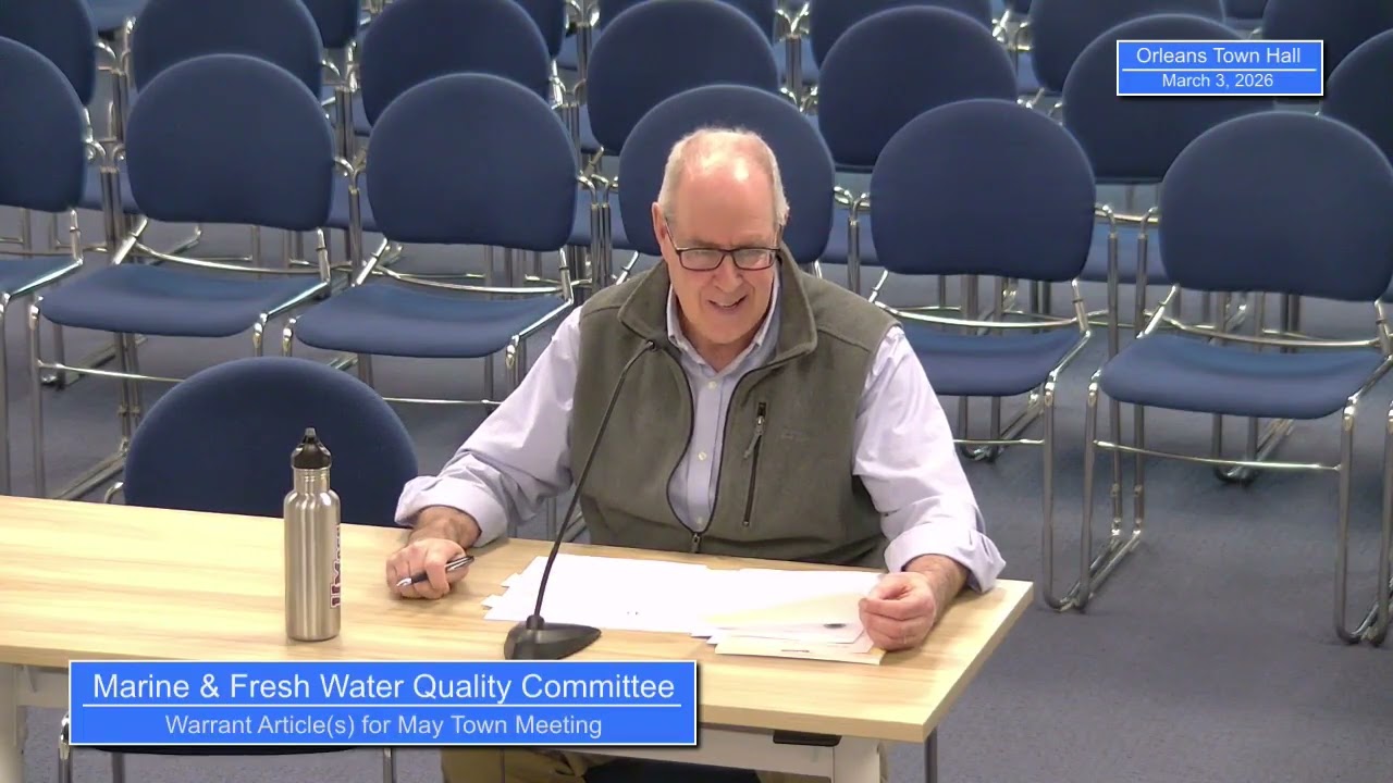 Marine & Fresh Water Quality Committee - March 3, 2026