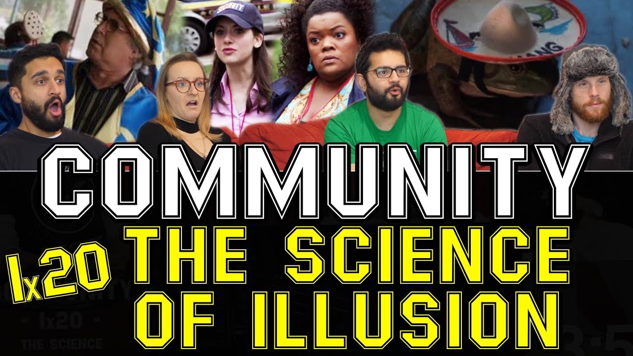 Community - 1x20 The Science of Illusion - Group Reaction