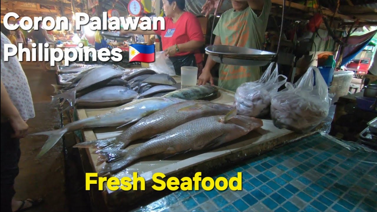 Exploring Coron Public Market | Fresh Seafood & Local Finds in Palawan #coron #palawan #pinoytravel