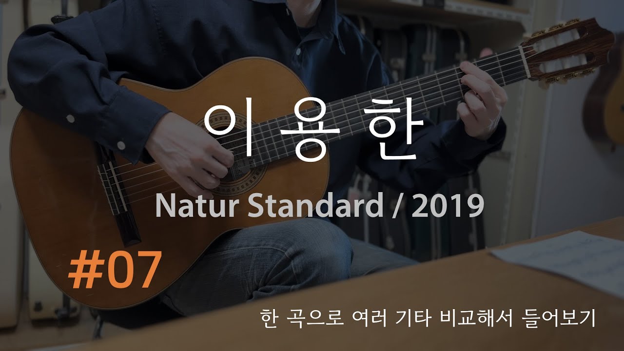 [플레이기타] 이용한 나투어 스탠다드 (2019)  샘플 연주