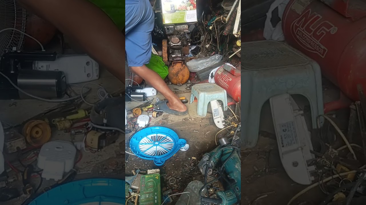 cara ganti bodi kipas angin Doraemon di kios barang seken supri pwt ledug # viral #viral 
