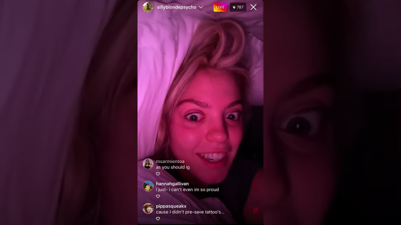 Renée Rapp’s Instagram Live (6/3/2022)