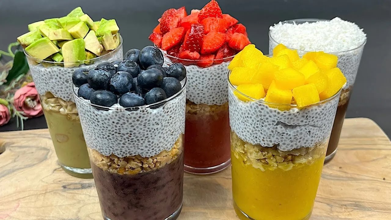 Raz dziennie spożywaj dowolną szklankę! Zamiast deseru - pudding chia