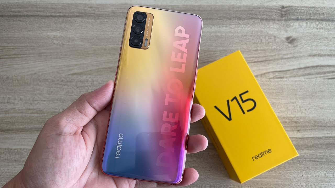 Realme V15 5G unboxing, camera, antutu, gaming | ASMR