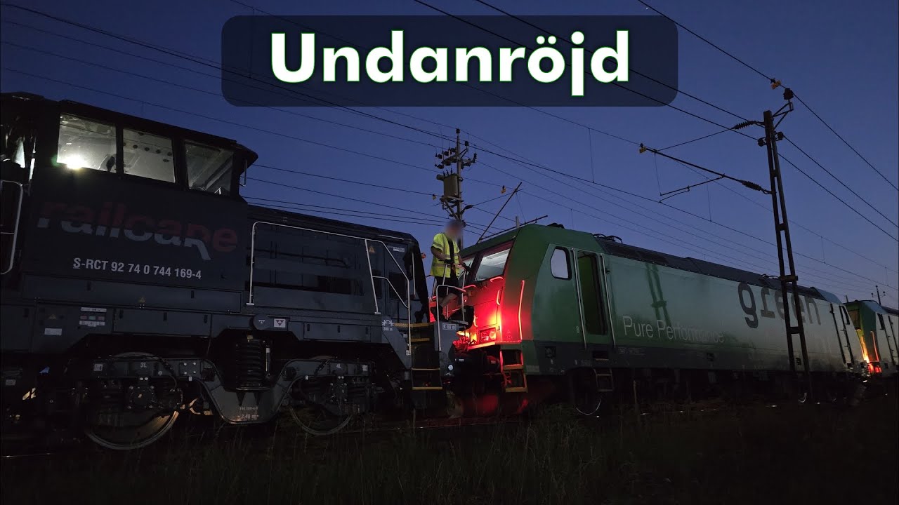 Undanröjd︱Livet som Lokförare
