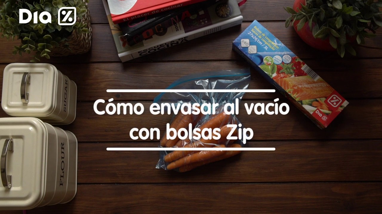 Envasar al vac&iacute;o con bolsas