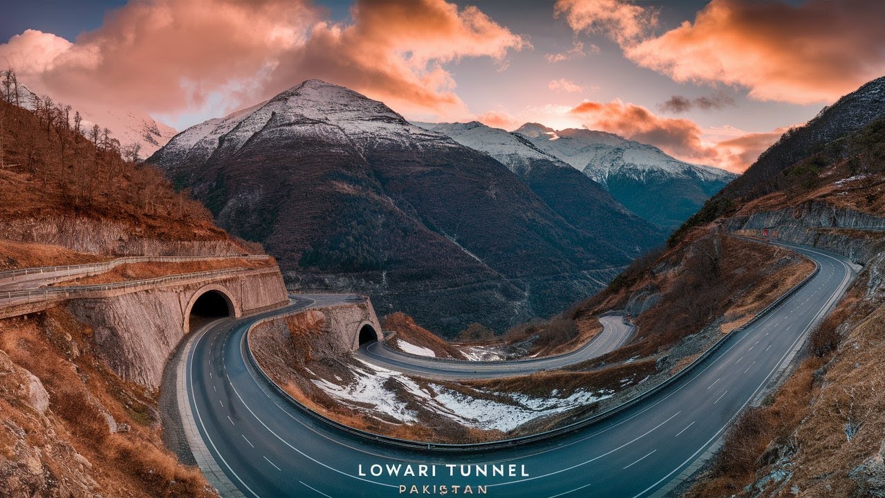 Lowari Tunnel Chitral Side Old Video