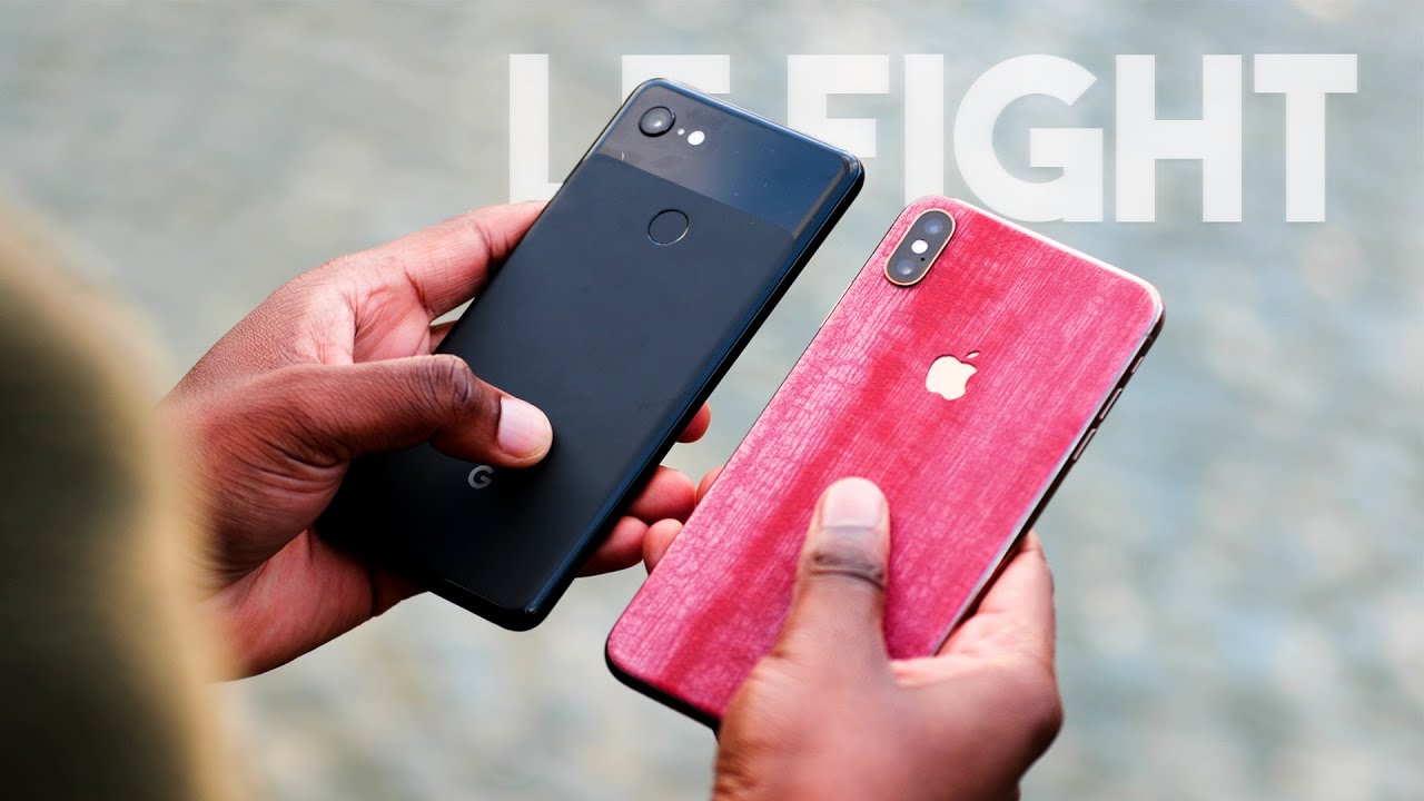 Pixel 3 xl vs iPhone xs max ft Brandon le Proktor