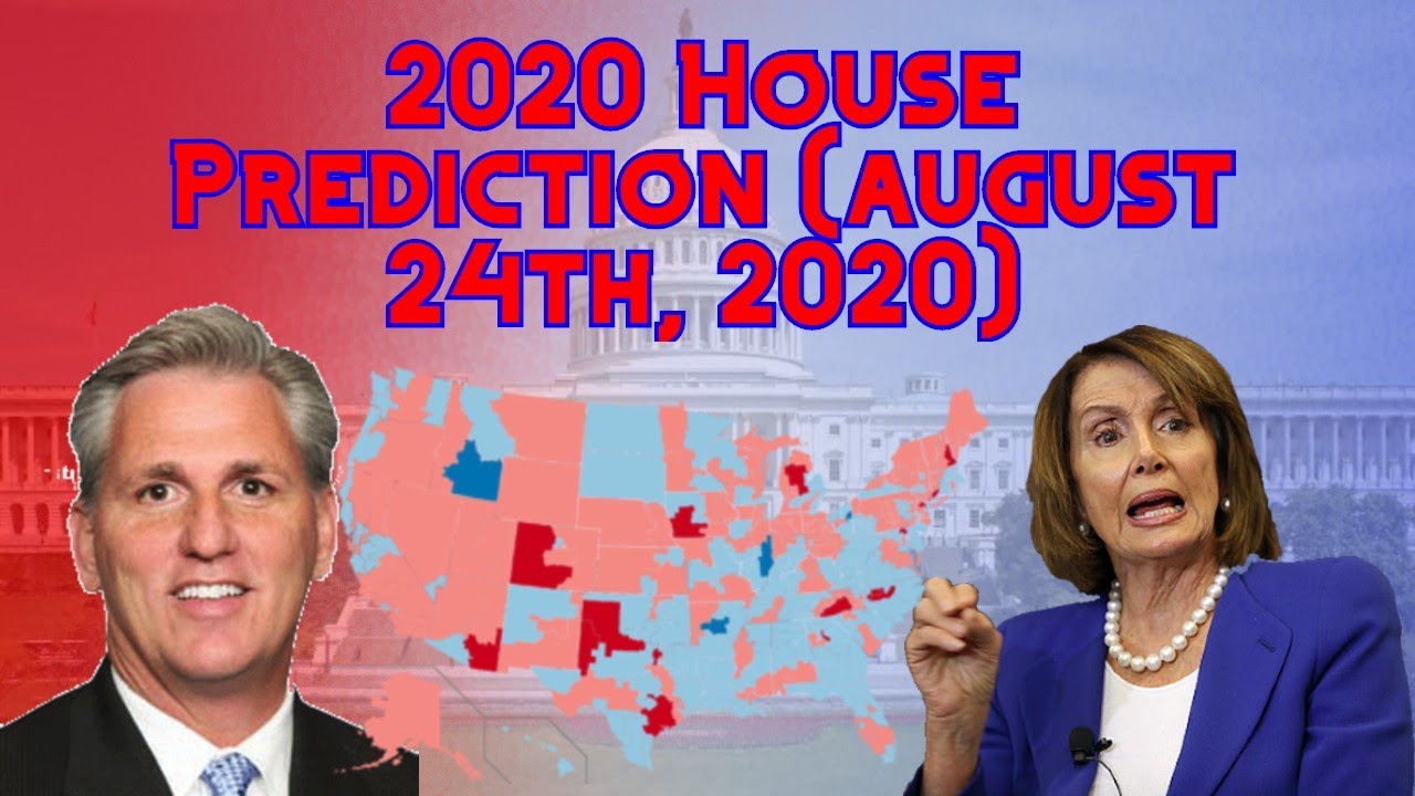 2020 House Elections Prediction (August 24th, 2020)