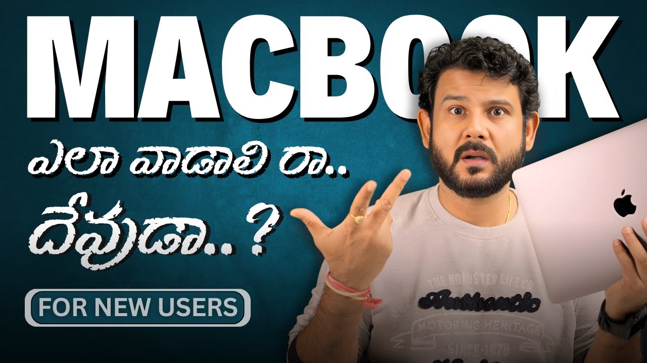 Macbook new user guide in telugu 2025 / mac for beginners #kmcreativezone #KM #kishoremaarisetty