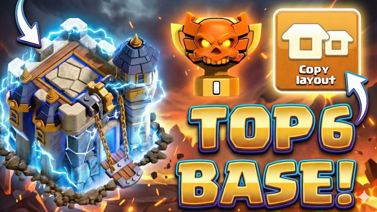 Most TOXIC TH18 Cwl Bases Ever! 🔥 Top 6 With Links