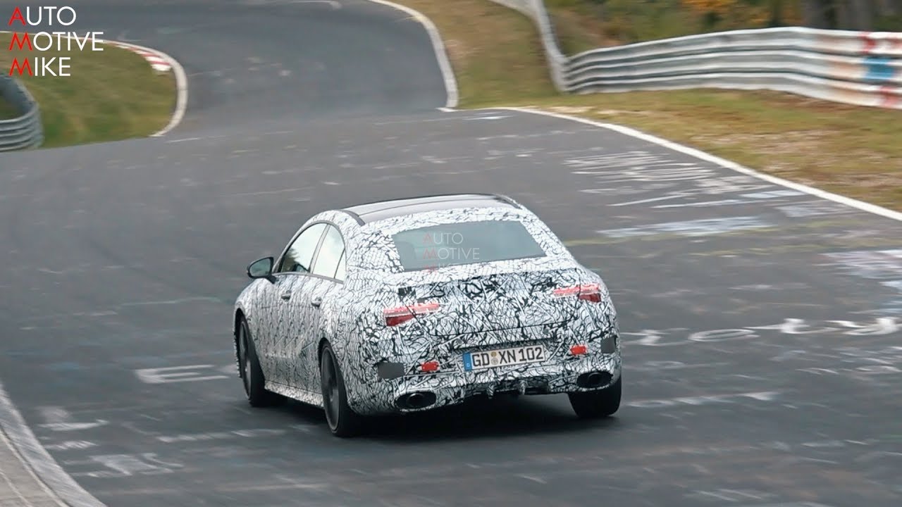 2020 MERCEDES-AMG CLA35 SPIED TESTING AT THE NÜRBURGRING